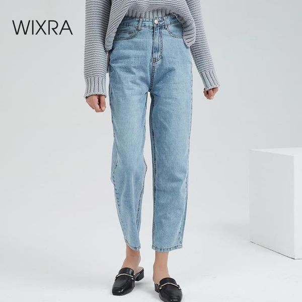 women's pants & capris wixra casual mom denim high waist pockets jeans basic ankle length thin trousers summer autumn ladies clothing, Black;white
women's pants & capris wixra casual mom denim high waist pockets jeans basic ankle length thin trousers summer autumn ladies clothing, Black;white