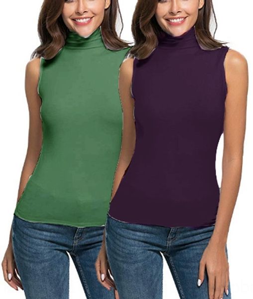 2019 new sleeveless milk silk high collar milk silk combination color matching two-piece set, Camo
2019 new sleeveless milk silk high collar milk silk combination color matching two-piece set, Camo