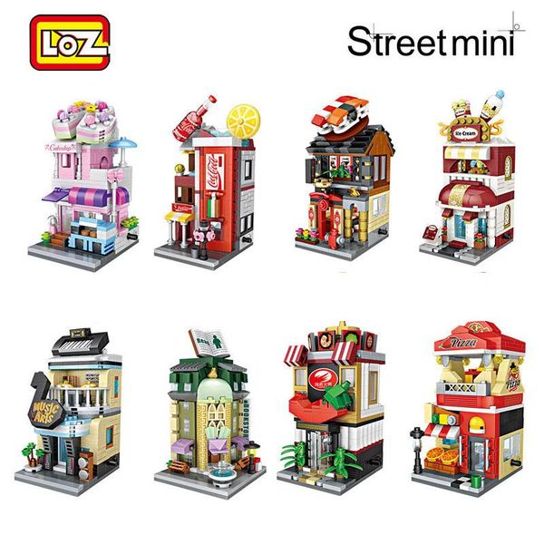 loz mini street ice cream cake shop book store architecture model educational toy for kids boys girls diy gift 1621-1628
loz mini street ice cream cake shop book store architecture model educational toy for kids boys girls diy gift 1621-1628