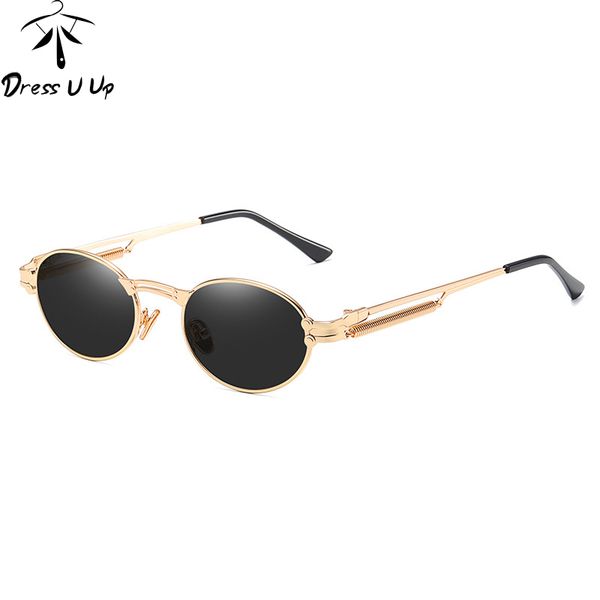 dressuup fashion small oval sunglasses men women stylish frame design retro steam punk sun glasses hipster shade gafas de sol, White;black
dressuup fashion small oval sunglasses men women stylish frame design retro steam punk sun glasses hipster shade gafas de sol, White;black
