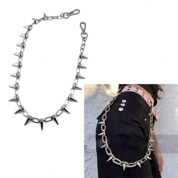 punk spike jeans decor pants chain secure travel wallet chain heavy duty jeans link coil leash jewelry, Black;brown
punk spike jeans decor pants chain secure travel wallet chain heavy duty jeans link coil leash jewelry, Black;brown