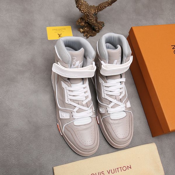 new06 fashion luxury high casual men's shoes design versatile sports shoes outdoor comfortable men's shoes original box packaging, Black
new06 fashion luxury high casual men's shoes design versatile sports shoes outdoor comfortable men's shoes original box packaging, Black