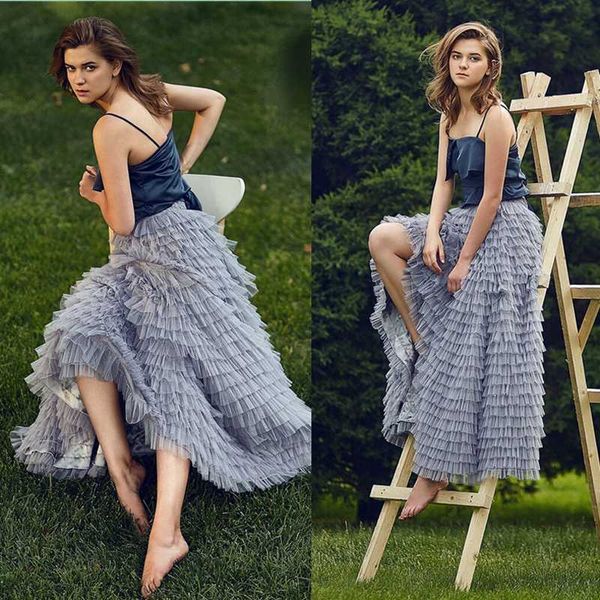 2020 gorgeous gray womens saia tiered long tulle skirt customize eye-chatching party maxi skirt gowns saia midi, Black
2020 gorgeous gray womens saia tiered long tulle skirt customize eye-chatching party maxi skirt gowns saia midi, Black
