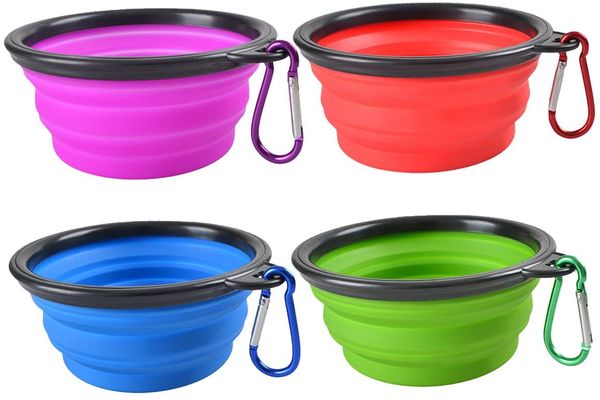 collapsible dog bowls, travel dog water bowl portable foldable food dishes with carabiner clip for travel
collapsible dog bowls, travel dog water bowl portable foldable food dishes with carabiner clip for travel