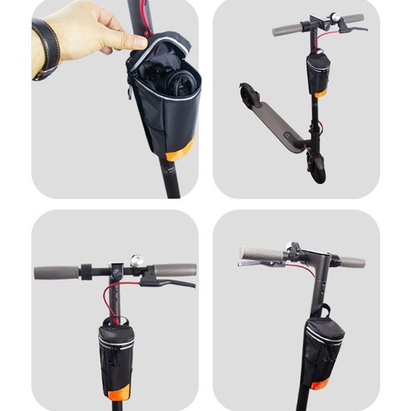 skateboarding waterproof replacement electric scooter front rear carry bag handlebar mounted zipper storage case
skateboarding waterproof replacement electric scooter front rear carry bag handlebar mounted zipper storage case