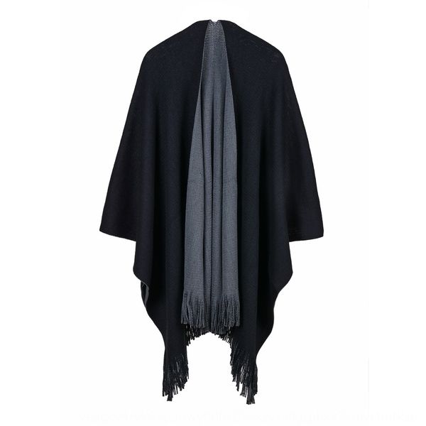 fan thickened simple all-match ab double-sided cloak sweater shawl split big shawl knitted sweater cloak warp knitted female, Blue;gray
fan thickened simple all-match ab double-sided cloak sweater shawl split big shawl knitted sweater cloak warp knitted female, Blue;gray