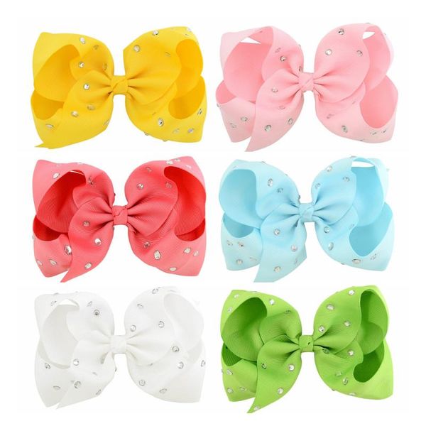 1piece 5.5" large colorful full rhinestone hair bow with clip girl dance hairpin boutique kids hair accessories 759, Slivery;white
1piece 5.5" large colorful full rhinestone hair bow with clip girl dance hairpin boutique kids hair accessories 759, Slivery;white