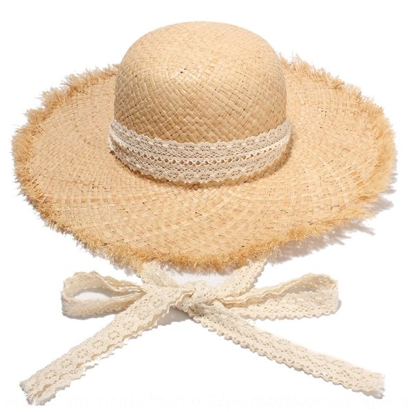 lafite straw straw sun hat fashion lace strap women's sun hat with sunshade, Blue;gray
lafite straw straw sun hat fashion lace strap women's sun hat with sunshade, Blue;gray