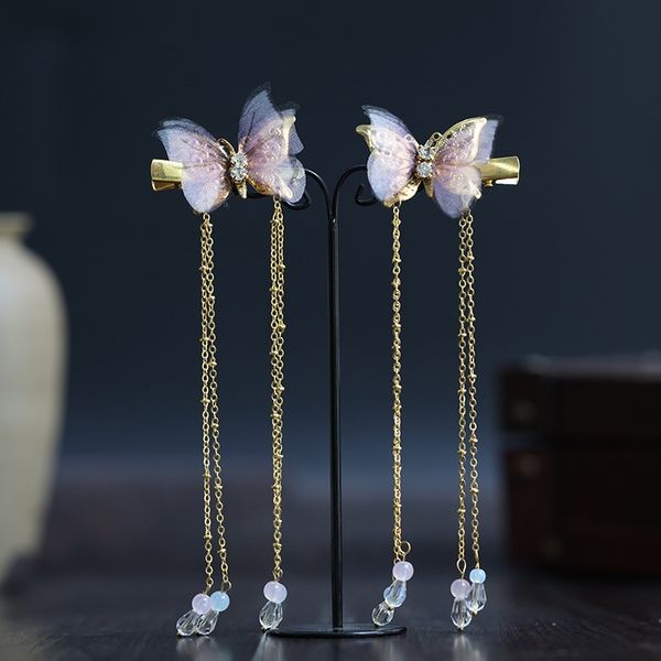 antique long tassel headdress children's clothing butterfly sweet butterfly hairpin children's costume p hairpin, Slivery;white
antique long tassel headdress children's clothing butterfly sweet butterfly hairpin children's costume p hairpin, Slivery;white