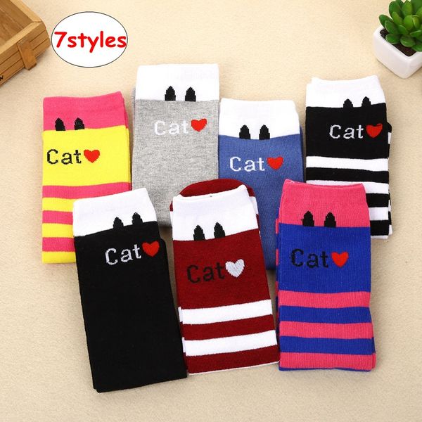 42cm kids girl knee high socks children cat letter print leggings baby striped spring autumn legwarmer 7styles, Pink;yellow
42cm kids girl knee high socks children cat letter print leggings baby striped spring autumn legwarmer 7styles, Pink;yellow
