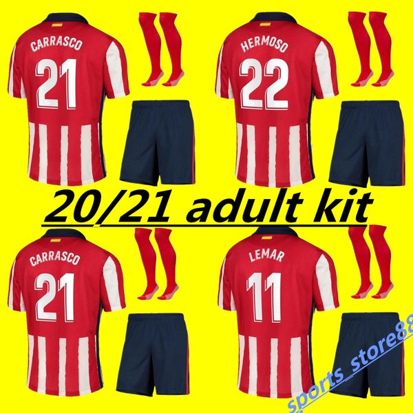 20 21 joao felix home soccer jerseys kit 2020 2021 koke saul godin atletico de football madrid shirt men kit set uniform, Black;yellow
20 21 joao felix home soccer jerseys kit 2020 2021 koke saul godin atletico de football madrid shirt men kit set uniform, Black;yellow
