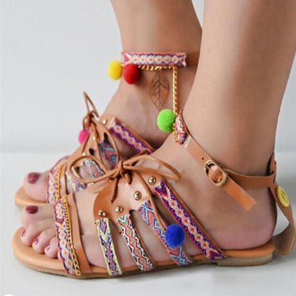 2020 new women sandals summer flats pu leather bohemia tassels slip on slides women floral fashion sandals, Black
2020 new women sandals summer flats pu leather bohemia tassels slip on slides women floral fashion sandals, Black