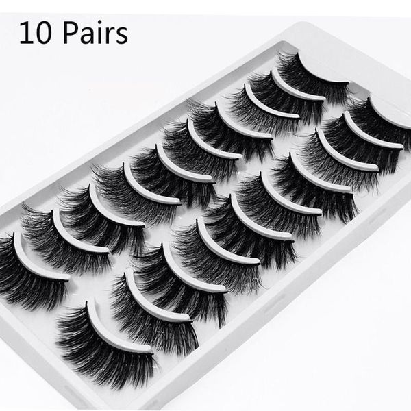 false eyelashes 10pairs 3d mink hair eye makeup tools natural wispies criss-cross extension handmade soft
false eyelashes 10pairs 3d mink hair eye makeup tools natural wispies criss-cross extension handmade soft