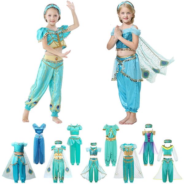 aladdin jasmine costumes kids arabian princess dress for girl peacock printing tassel ruffles dance performance outfits, Red;yellow
aladdin jasmine costumes kids arabian princess dress for girl peacock printing tassel ruffles dance performance outfits, Red;yellow