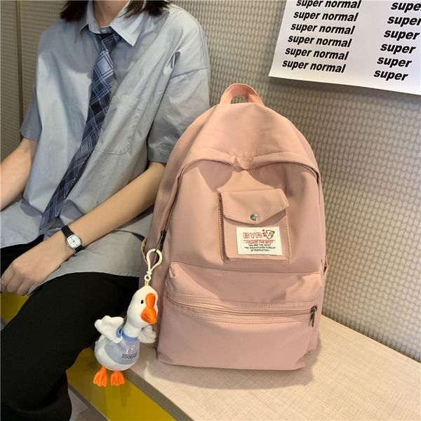 pink harajuku ulzzang women's backpack female schoolbag korean junior high school student girl wild backpack mori campus bookbag
pink harajuku ulzzang women's backpack female schoolbag korean junior high school student girl wild backpack mori campus bookbag