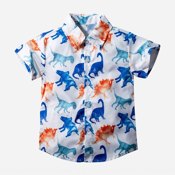 boys' summer 2020 new korean style children shirt 's beach style dinosaur shirt short-sleeved casual cardigan for children, White;black
boys' summer 2020 new korean style children shirt 's beach style dinosaur shirt short-sleeved casual cardigan for children, White;black