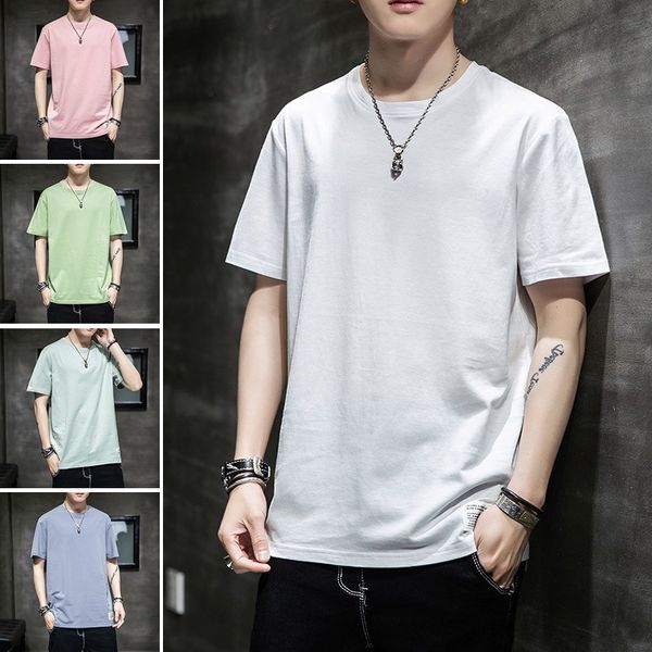 men's short sleeve 2020 new men's half sleeve fashion brand korean fashion hong kong style fake two t-shirt pink upper garment, White;black
men's short sleeve 2020 new men's half sleeve fashion brand korean fashion hong kong style fake two t-shirt pink upper garment, White;black