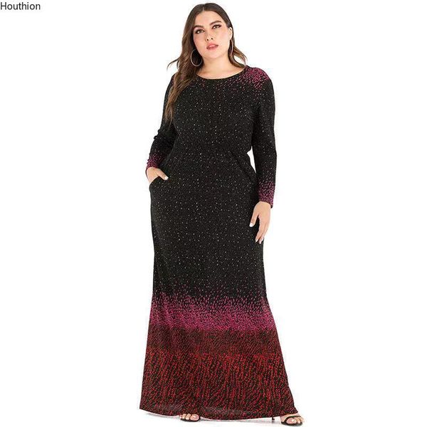 houthion women's dress new fashion temperament muslim dress polka dot stamping color round neck long sleeve, Black;gray
houthion women's dress new fashion temperament muslim dress polka dot stamping color round neck long sleeve, Black;gray