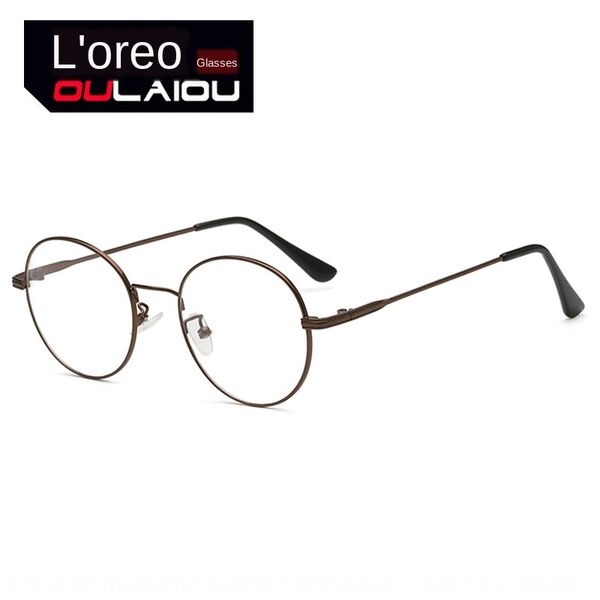 l'oreo 2298 plain metal myopia round glasses frame korean style artistic myopia glasses frame men's and women's eyes, Silver
l'oreo 2298 plain metal myopia round glasses frame korean style artistic myopia glasses frame men's and women's eyes, Silver