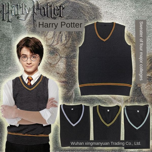 vwnbf harry potter gryffindor v-neck vest with magic robe universal waistcoat school uniform harry potter gryffindor v-neck vest sweaterswea, Black;red
vwnbf harry potter gryffindor v-neck vest with magic robe universal waistcoat school uniform harry potter gryffindor v-neck vest sweaterswea, Black;red