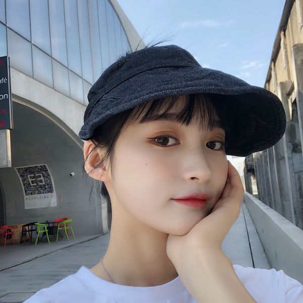 women's outdoor beach korean fashion washed denim sunscreen denim sunscreen empty hat sun hat fashion, Blue;gray
women's outdoor beach korean fashion washed denim sunscreen denim sunscreen empty hat sun hat fashion, Blue;gray