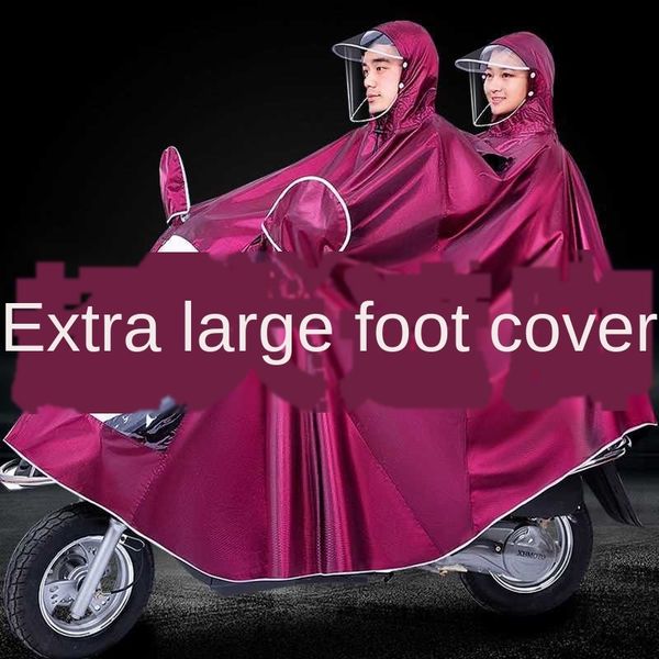rel9e raincoat motorcycle poncho single motorcycle electric vehicle electric vehicle thickened riding battery car double hat with mas, Red;brown
rel9e raincoat motorcycle poncho single motorcycle electric vehicle electric vehicle thickened riding battery car double hat with mas, Red;brown