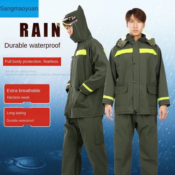 1yvdm sangmaoyuan suit split sanmaoyuan outdoor labor protection raincoat for du breathable waterproof outdoor labor protection rainco, Black
1yvdm sangmaoyuan suit split sanmaoyuan outdoor labor protection raincoat for du breathable waterproof outdoor labor protection rainco, Black