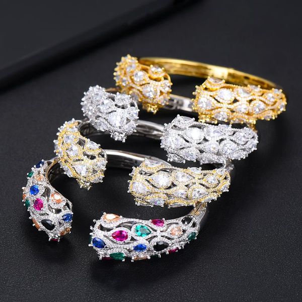 godki 72mm luxury trendy geometry full cubic zircon women wedding party engagement resizable bracelet bangle cuff dress jewelry, Black
godki 72mm luxury trendy geometry full cubic zircon women wedding party engagement resizable bracelet bangle cuff dress jewelry, Black