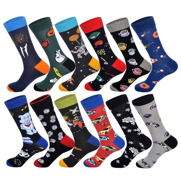 lionzone 12pairs/lot casual men's funny combed hamster coffee air balloon seahorse beer bottle dress socks cotton, Black
lionzone 12pairs/lot casual men's funny combed hamster coffee air balloon seahorse beer bottle dress socks cotton, Black
