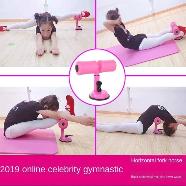 jrfjo waist training assistant household one-character pull fork equipment training gymnastics sit-up dance lower waist artifact cross fork, Silver
jrfjo waist training assistant household one-character pull fork equipment training gymnastics sit-up dance lower waist artifact cross fork, Silver
