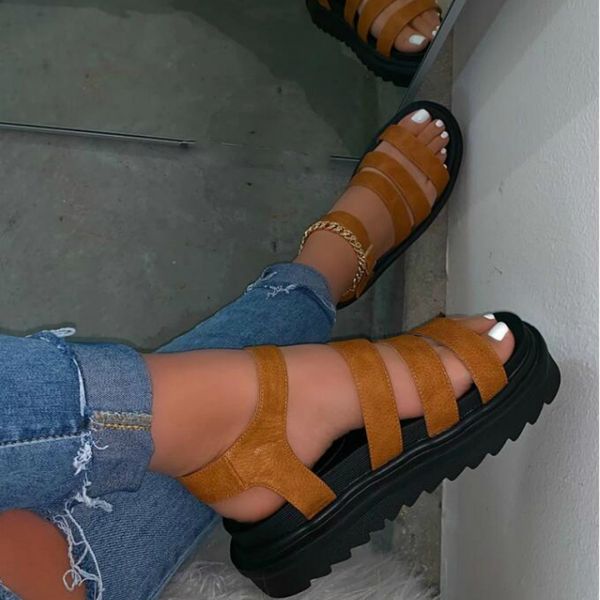 summer women sandals gladiator platform heels rome peep toe buckle casual leisure beach vacation ladies shoes zapatos de mujer y200620, Black
summer women sandals gladiator platform heels rome peep toe buckle casual leisure beach vacation ladies shoes zapatos de mujer y200620, Black