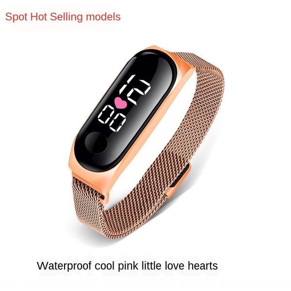 2020 new meter electronic waterproof meter blister mesh belt 3led electronic watch men's and women's fashion touch waterproof watc, Blue
2020 new meter electronic waterproof meter blister mesh belt 3led electronic watch men's and women's fashion touch waterproof watc, Blue