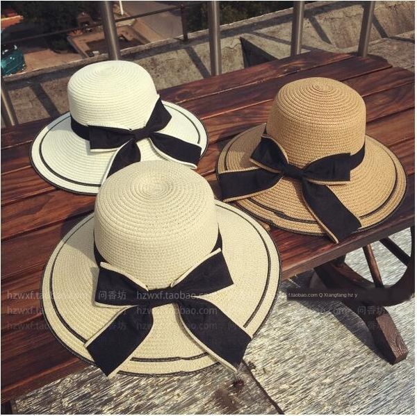 fashion women's big brim new bow sunshade butterfly straw straw hat korean sunscreen beach hat, Blue;gray
fashion women's big brim new bow sunshade butterfly straw straw hat korean sunscreen beach hat, Blue;gray