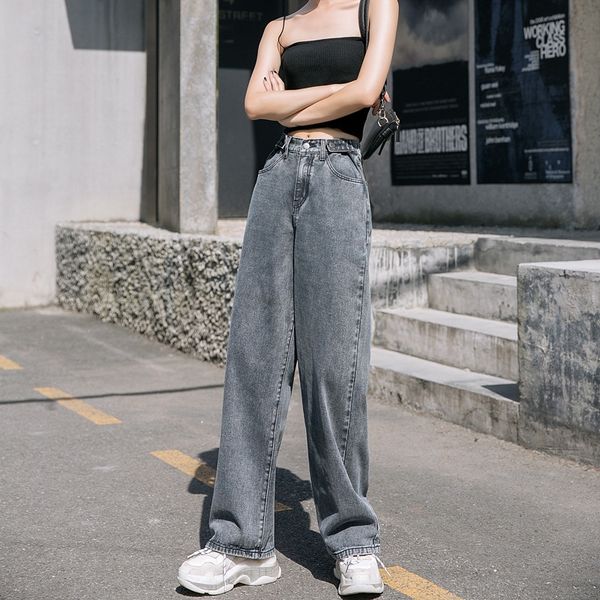 zrelq women's elastic waist wide- spring and autumn 2020 dad loose vertical straight large size fat wide leg mop wide leg pants mm eleg, Blue
zrelq women's elastic waist wide- spring and autumn 2020 dad loose vertical straight large size fat wide leg mop wide leg pants mm eleg, Blue