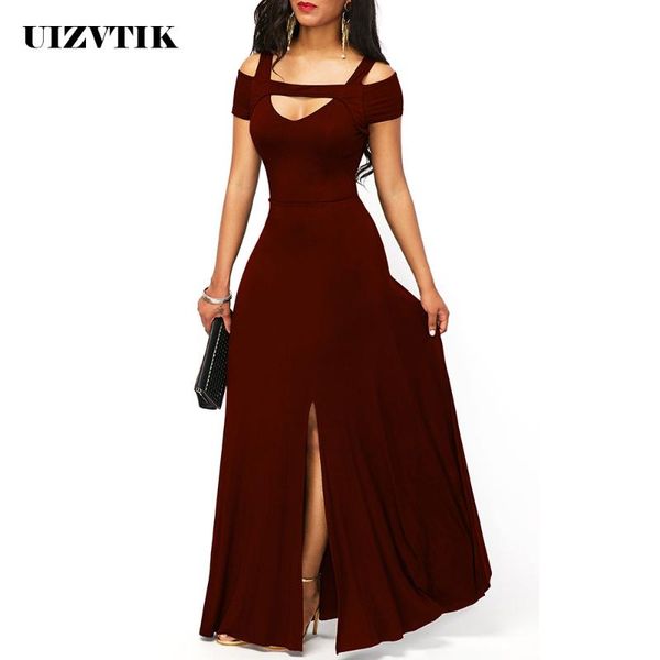 summer dress women 2020 elegant v neck off shoulder split long party dress casual plus size slim ball gown maxi dresses 5xl, Black;gray
summer dress women 2020 elegant v neck off shoulder split long party dress casual plus size slim ball gown maxi dresses 5xl, Black;gray