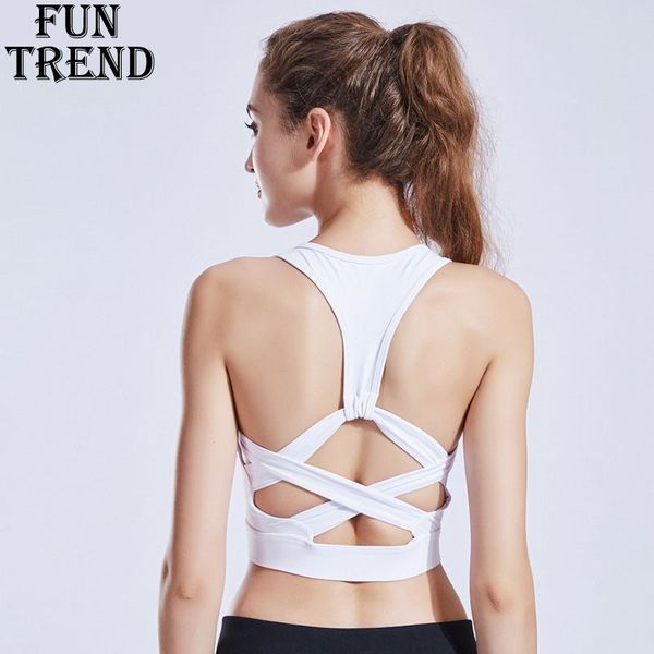 women sports black padded push up sports bra high impact yoga bra women fitness sport underwear gym workout running tank top, White;black
women sports black padded push up sports bra high impact yoga bra women fitness sport underwear gym workout running tank top, White;black