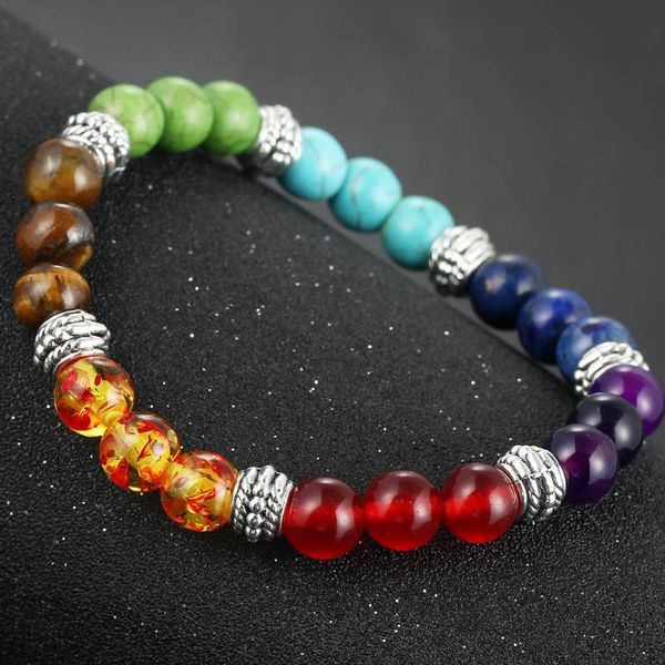 fashion 7 chakra bracelet men black lava healing balance beads reiki buddha prayer natural stone yoga bracelet women jewelery, Golden;silver
fashion 7 chakra bracelet men black lava healing balance beads reiki buddha prayer natural stone yoga bracelet women jewelery, Golden;silver