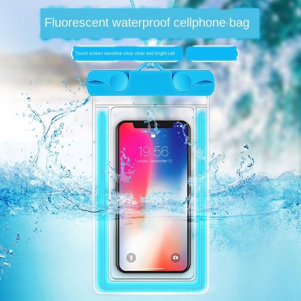new tpu luminous fluorescent diving swimming sealed mobile waterproof phone waterproof bag spring mobile phone bag
new tpu luminous fluorescent diving swimming sealed mobile waterproof phone waterproof bag spring mobile phone bag