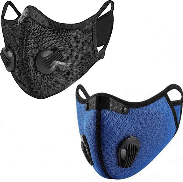 adjustable cycling face training mask with breathing valve pm2.5 anti-pollution running mask activated carbon filter washable masks, Black
adjustable cycling face training mask with breathing valve pm2.5 anti-pollution running mask activated carbon filter washable masks, Black