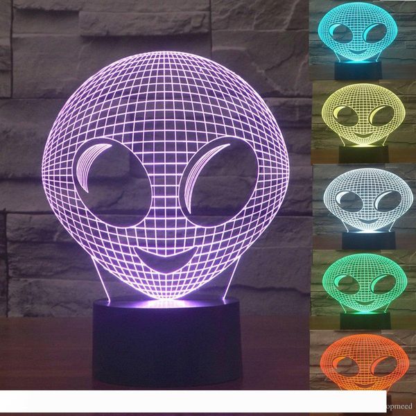 3d night lamp colorful alien shape touch control light 7 colors change usb led for desk table exhibition hall
3d night lamp colorful alien shape touch control light 7 colors change usb led for desk table exhibition hall
