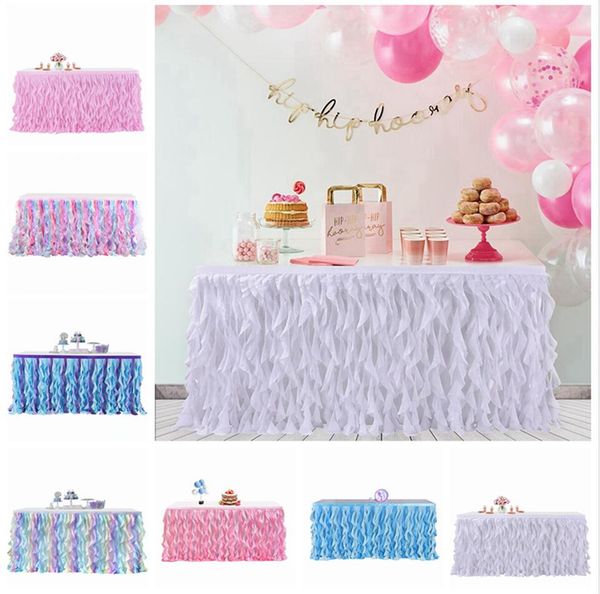 table skirt wedding tutu table decoration wedding party table textile for rectangle round tablecloths accessories sea shipping ljjp179
table skirt wedding tutu table decoration wedding party table textile for rectangle round tablecloths accessories sea shipping ljjp179