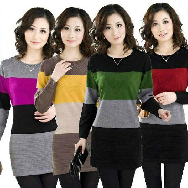 mother clothing 2020 new autumn winter women sweater pullover loose stripe knitted wool basic shirt sweater plus size xxl xxxl, White;black
mother clothing 2020 new autumn winter women sweater pullover loose stripe knitted wool basic shirt sweater plus size xxl xxxl, White;black