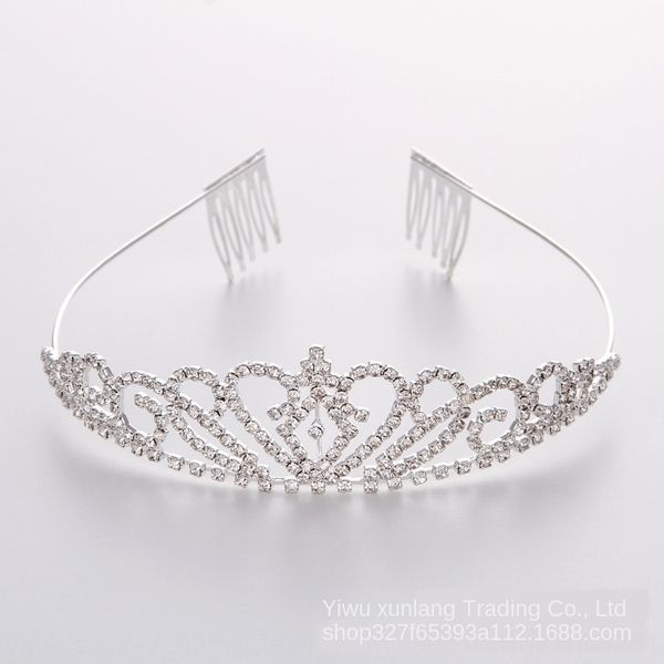 eyurs children's hair accessories girls' headdress korean girl princess crown small crown headband korean small hat ornament girls, Slivery;white
eyurs children's hair accessories girls' headdress korean girl princess crown small crown headband korean small hat ornament girls, Slivery;white