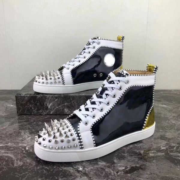 2019 дизайнер плоские ботинки red bottoms mens женщин с низким cut замша шипы повседневная обувь спортивные тренажеры кроссовки 35-46 big bo, Black
2019 дизайнер плоские ботинки red bottoms mens женщин с низким cut замша шипы повседневная обувь спортивные тренажеры кроссовки 35-46 big bo, Black