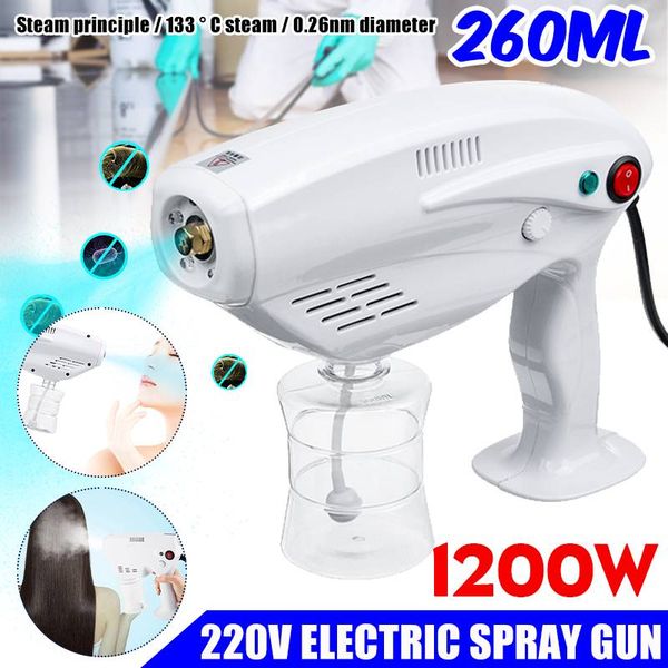 260ml 1200w 220v desinfección eficiente нано пистолетная де пары maquina де pulverización де pelo ультра фина аэрозоль агуа неблина gatillo
260ml 1200w 220v desinfección eficiente нано пистолетная де пары maquina де pulverización де pelo ультра фина аэрозоль агуа неблина gatillo