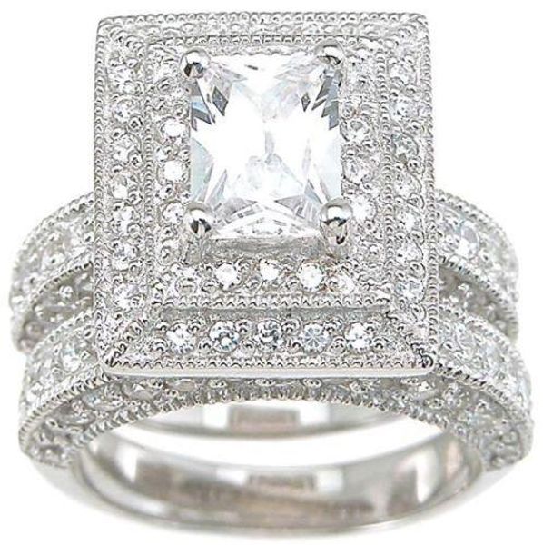 professional wholesale vintage jewelry z simulated diamond 14kt white gold filled 3-in-1 wedding ring set for christmas gift sz 5-11, Slivery;golden
professional wholesale vintage jewelry z simulated diamond 14kt white gold filled 3-in-1 wedding ring set for christmas gift sz 5-11, Slivery;golden