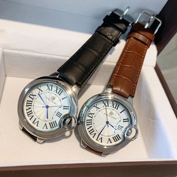 pablo raez classic design leiseure mens women watches luxury leather blue quartz lovers wristwatches relogies fashion baloon, Slivery;brown
pablo raez classic design leiseure mens women watches luxury leather blue quartz lovers wristwatches relogies fashion baloon, Slivery;brown