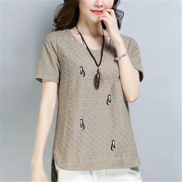first ink white t-shirt women's short 2019 summer new korean coat t-shirt style loose casual cartoon embroidered cotton top
first ink white t-shirt women's short 2019 summer new korean coat t-shirt style loose casual cartoon embroidered cotton top
