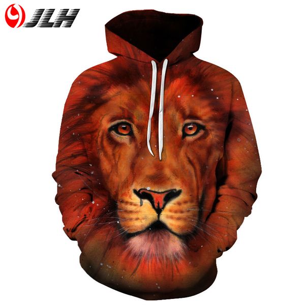 men's hoodies & sweatshirts jlh 3d men hooded men/women tiger/lion/wolf hoody print color autumn winter thin, Black
men's hoodies & sweatshirts jlh 3d men hooded men/women tiger/lion/wolf hoody print color autumn winter thin, Black