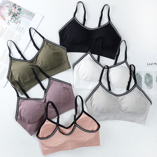 beautiful back woman yoga sports bra thin sling wrapped chest gathered tube vest gym push up running bras underwear, White;black
beautiful back woman yoga sports bra thin sling wrapped chest gathered tube vest gym push up running bras underwear, White;black